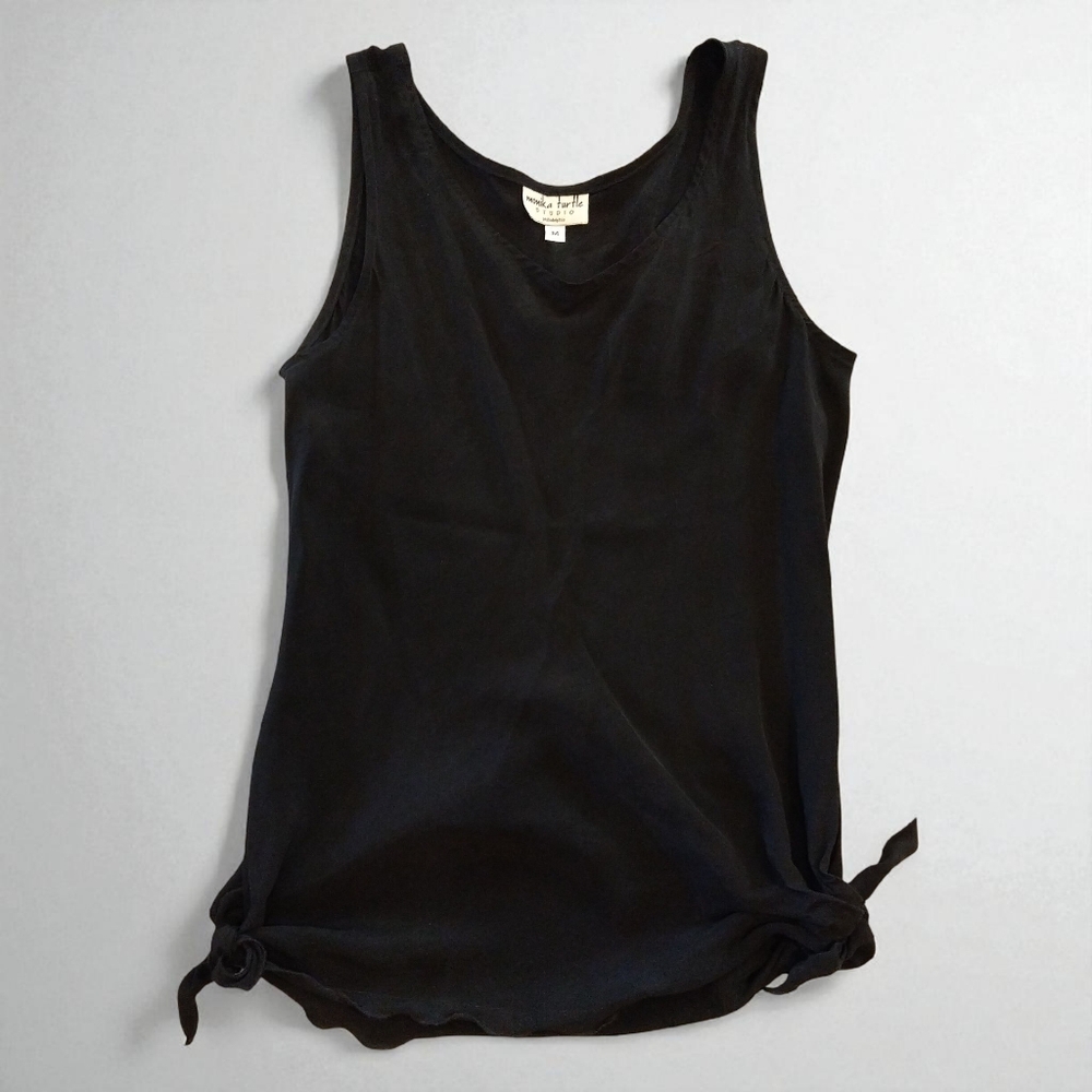 Elegant Black Sleeveless Tank Top